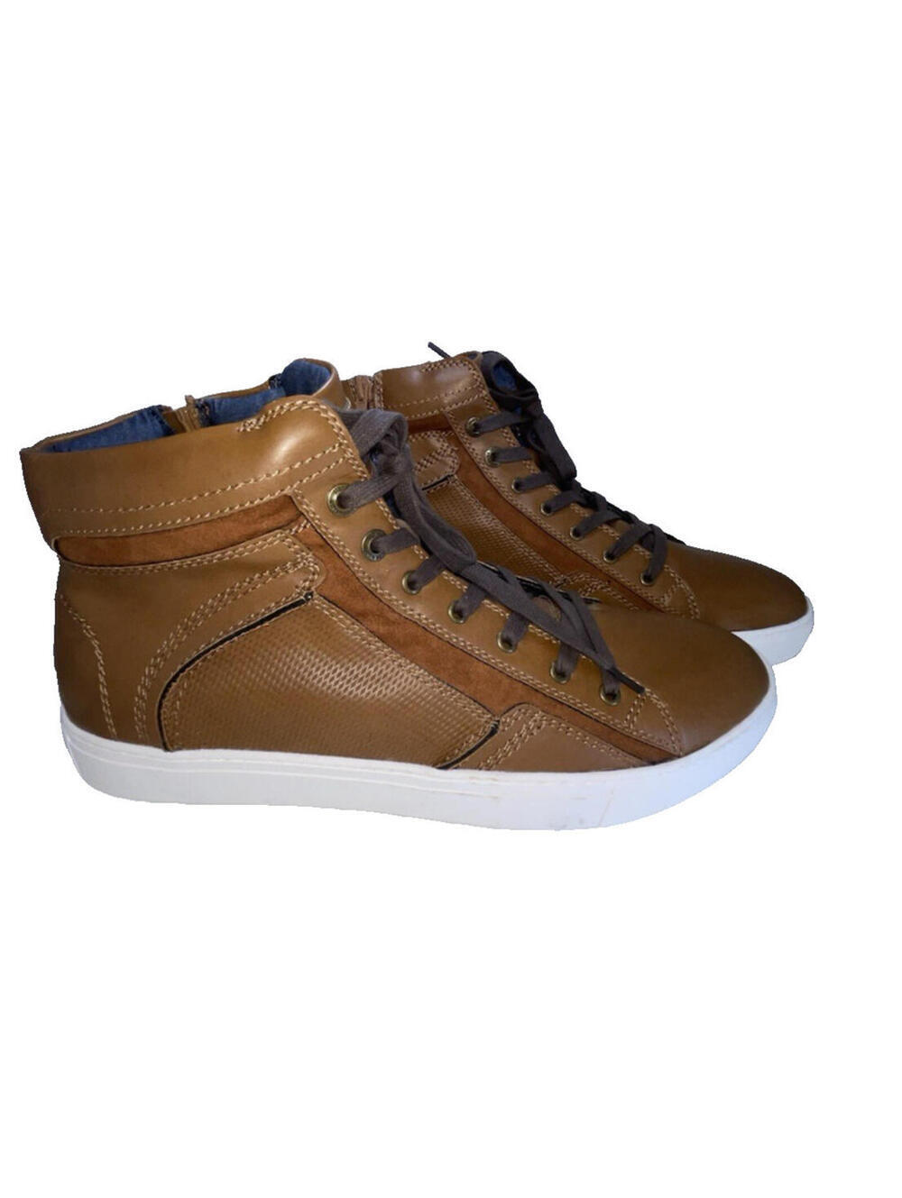 Steve Madden Men’s Yuzo Brown Sneakers Size 11 NWOB New Fashion Casual Shoes